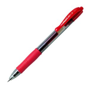 Penna Roller Gel Pilot G2 Rossa 0.7mm | Ricaricabile