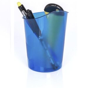 Bicchiere Portapenne Fellowes G2D | Blu Trasparente