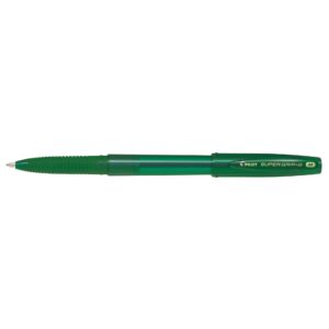Penna a sfera Supergrip G con cappuccio - punta 1,0mm - verde - Pilot