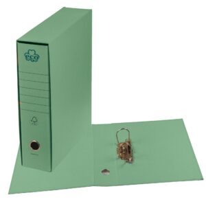 Registratore Eco Protocollo Verde Dorso 8cm | FSC Riciclato