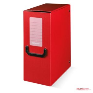 Scatola Archivio Resisto Rossa | 25x35cm Dorso 20cm | Maniglia