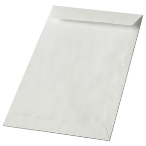 100 Buste a Sacco Bianche Blasetti | 8x12cm | 50gr | Senza Finestra