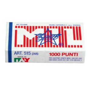 Punti per cucitrice 24/6, Zenith, Conf. 1000 pezzi