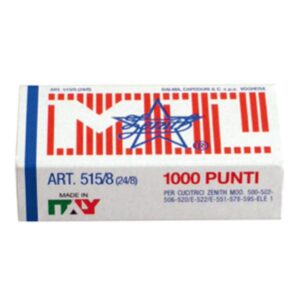 Punti per cucitrice 24/8, Zenith, Conf. 1000 pezzi