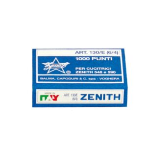 Punti Zenith 130/E (1000 pz) | Per Cucitrici Zenith 548