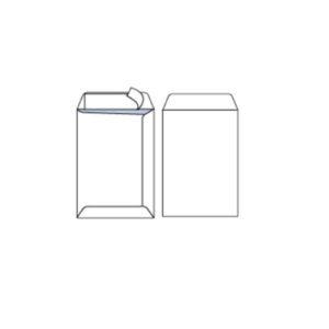 25 Buste a Sacco Bianche Blasetti | A4 23x33cm | 80gr | Autoadesive