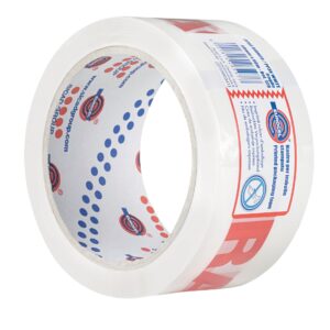 Nastro Adesivo FRAGILE Eurocel Bianco | 50mm x 66mt | No Noise | UV-Resistant