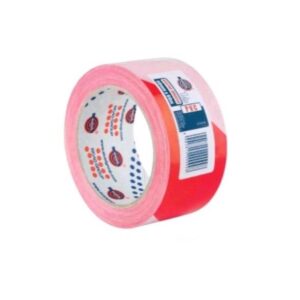 Nastro Adesivo Segnalazione Eurocel Bianco/Rosso | 50mm x 66mt | PP 36NN