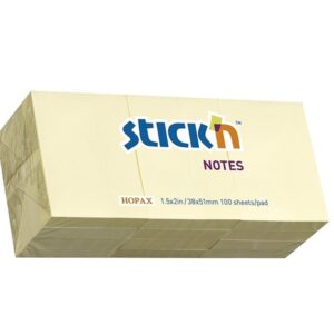 Notes adesivi gialli 38x51