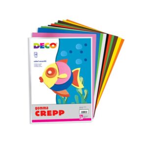 Gomma Crepla Colorata Cwr | 50x66cm | 10 Fogli