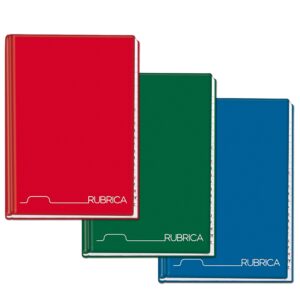 Rubriche Blasetti A5 Paper Coat | 15x21cm | 96 Fogli | Rigida