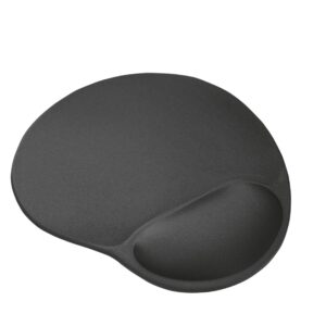 Tappetino Mouse Nero con Gel | Base Antiscivolo | 16977