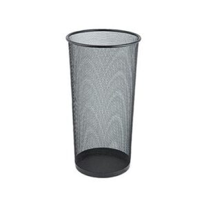 Portaombrelli in Rete Metallica Mesh | Nero | Ø 25cm
