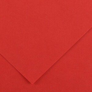 Cartoncino Burgo 160g Rosso A4 | 250 Fogli | 1751529