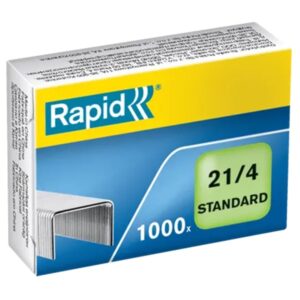 Punti Metallici Rapid Standard n. 21/4 | 1000 pz