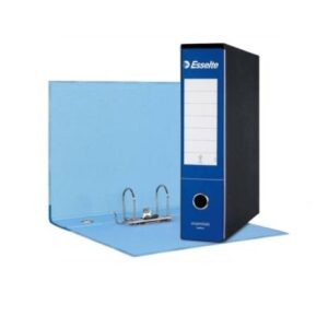 Registratore Essentials G75 Protocollo | Dorso 8cm | Blu