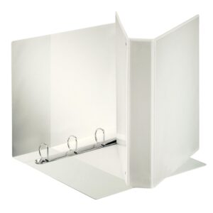 Raccoglitore Personalizzabile A4 | Dorso 5cm | 4 Anelli D 40mm | PP Bianco