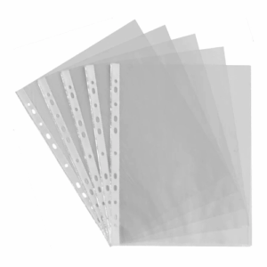 Buste Forate Esselte A4 Lucide | 50 pz | PPL Spessore Medio Alto