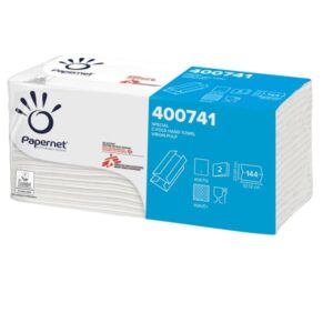 Asciugamani Piegati a C Papernet | 144 Fogli | Ecolabel