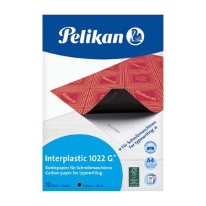 Carta carbone Nero Interplastic 1022G 21x31 cm Pelikan