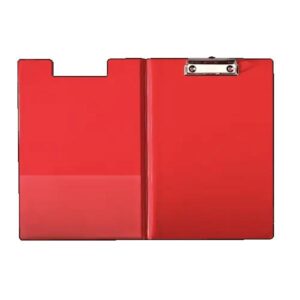 Portablocco a Libro Esselte DAILY A4 Rosso | Con Pinza 56043