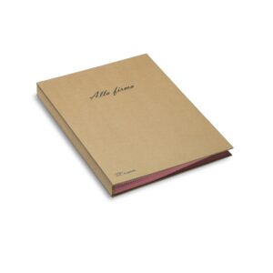 Libro firma ECO 18 intercalari 24x34 cm Avana