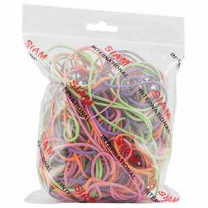 Elastici Gomma Siam Assortiti Tubolari | Bustina 100g