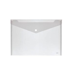 Busta con Bottone A4 Trasparente Iternet | 7011TR