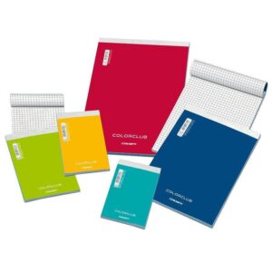 Blocco Notes A4 Colorclub Blasetti | 60 Fogli 60gr | Quadri 5mm