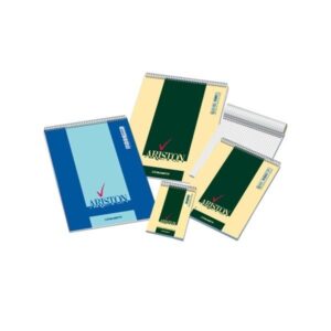 Blocco Notes A5 Ariston Blasetti | Spiralato | Righe 1R | 60 Fogli