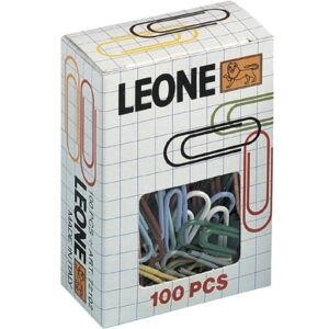 Fermagli Plastificati Colorati N.3 | 28mm | 100pz | Molho Leone