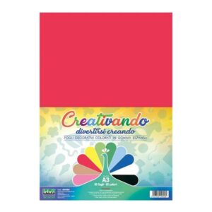 Gomma EVA A3, Lebez, 10 Colori Assortiti - Cod: 80956