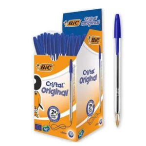 BIC Cristal Original Penna a Sfera Blu (50 pz) | Punta 1.0mm | 8373609