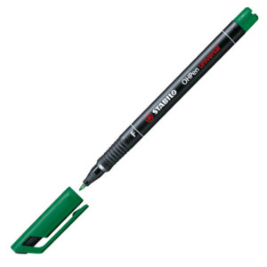 Pennarello OHPen universal permanente punta fine verde
