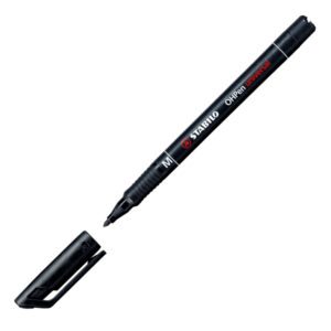 Pennarello OHPen universal permanente nero punta media