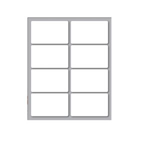 Bustina 10 Fogli Etichette A5 Apptac | 56x34mm