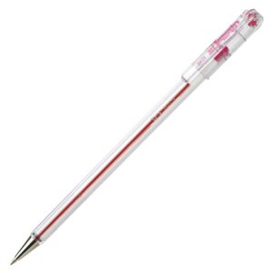 Penna a Sfera Pentel SuperB Rossa | Punta Fine 0,7mm | Scrittura 1200mt