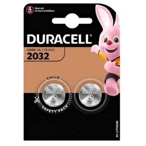 MicroPile litio - 3V - CR2032 DL2032 - Duracell - blister da 2 batterie