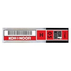 Astuccio 12 Micromine Koh-I-Noor 0.5mm H | Mine 60mm | E205-H