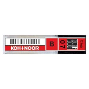 Astuccio 12 Micromine Koh-I-Noor 0.7mm B | Mine 60mm | E207-B