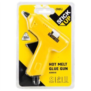 Pistola Colla a Caldo Deli 20W | Per Ricariche 7mm | Riscaldamento Rapido