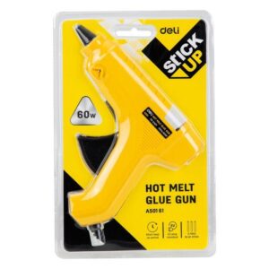 Pistola Colla a Caldo Deli 60W | Per Ricariche 11mm | Riscaldamento Rapido