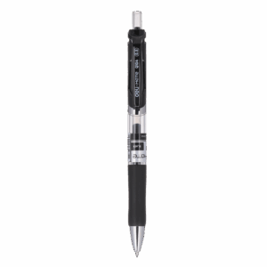 Penna Gel Deli Soft Grip Nero 0.5mm | Punta Fine | A Scatto EQ10420