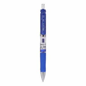Penna Gel Deli Soft Grip Blu 0.5mm | Punta Fine | A Scatto EQ10430