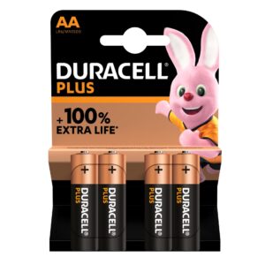 Pile AA Duracell Plus100 | Stilo MN1500 | 4 pz