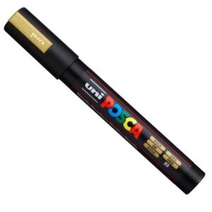 Pennarello Uniposca PC5M Oro | Punta Media 1.8-2.5mm