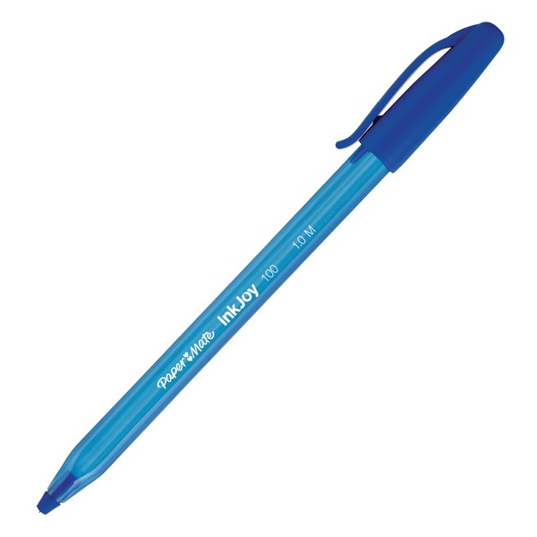 P.S0957130 Penna PaperMate InkJoy 100 Blu | 1,0mm | Con Cappuccio