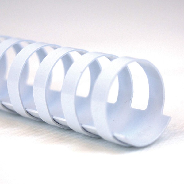 P.4028202 dorsi-plastici-bianchi-25mm-21-anelli-confezione-50-pezzi