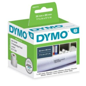Etichette Dymo LabelWriter LW 1983172 | 36x89mm | Indirizzi Estesi | 260pz