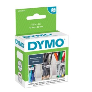 Etichette Dymo LabelWriter LW 13530 | 13x25mm | rimovibili | 1000 pz